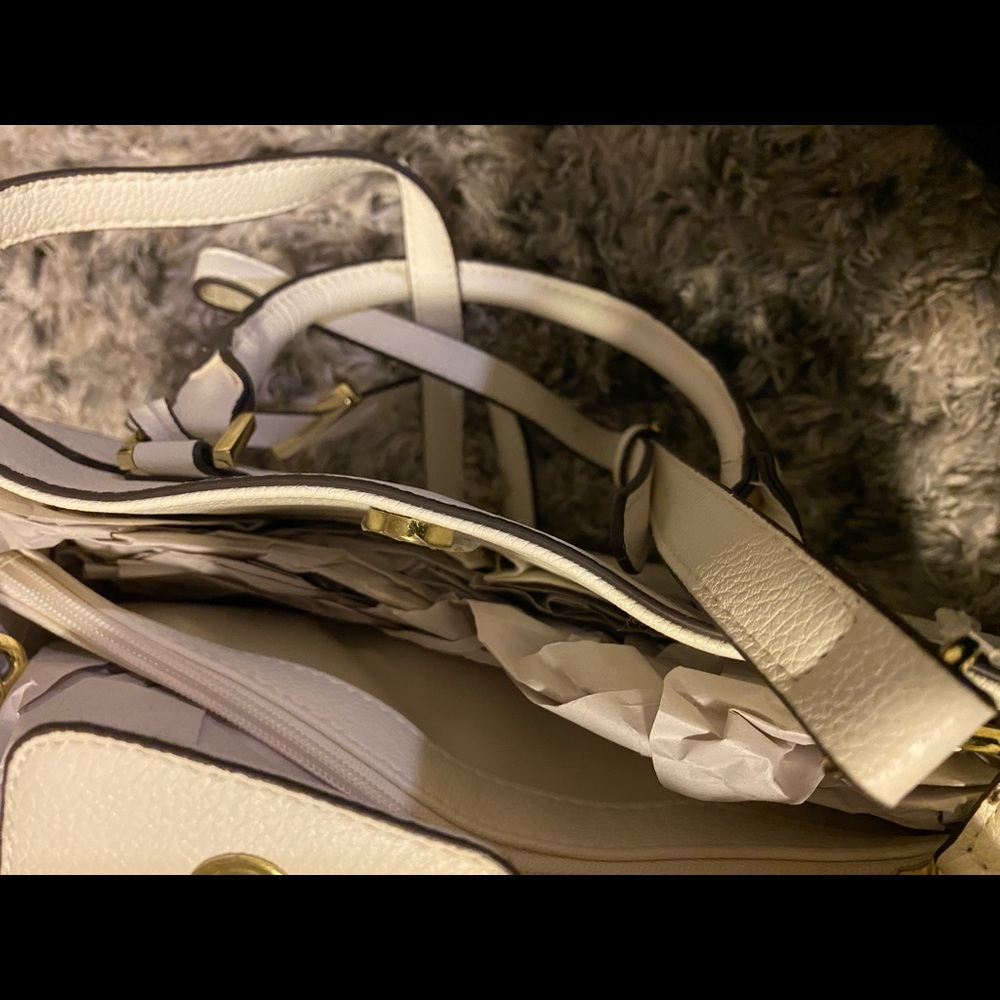Merona White Satchel - Picture 4 of 8
